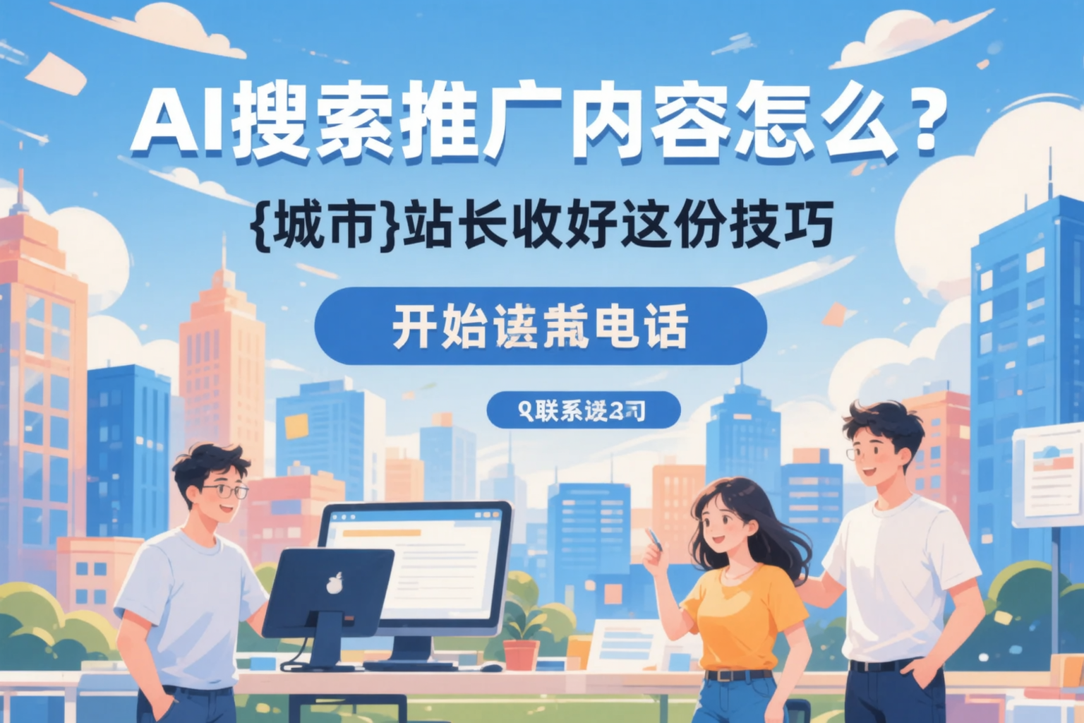 AI搜索推广内容怎么写？阿勒泰站长收好这份技巧