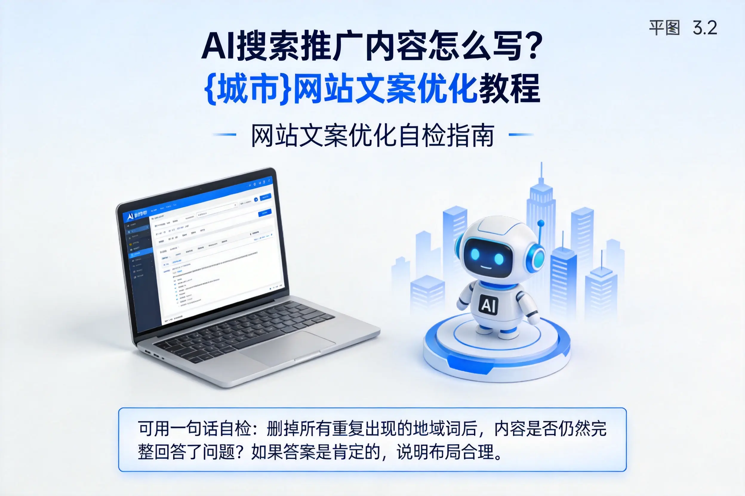 AI搜索推广内容怎么写？阿勒泰网站文案优化教程