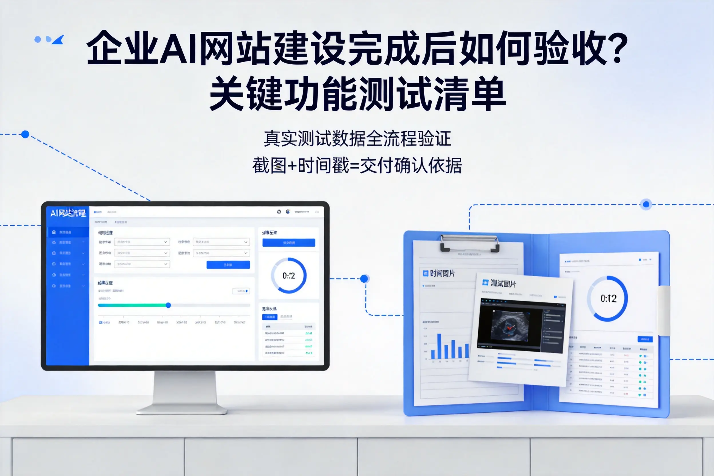 阿勒泰企业AI网站建设完成后如何验收？关键功能测试清单