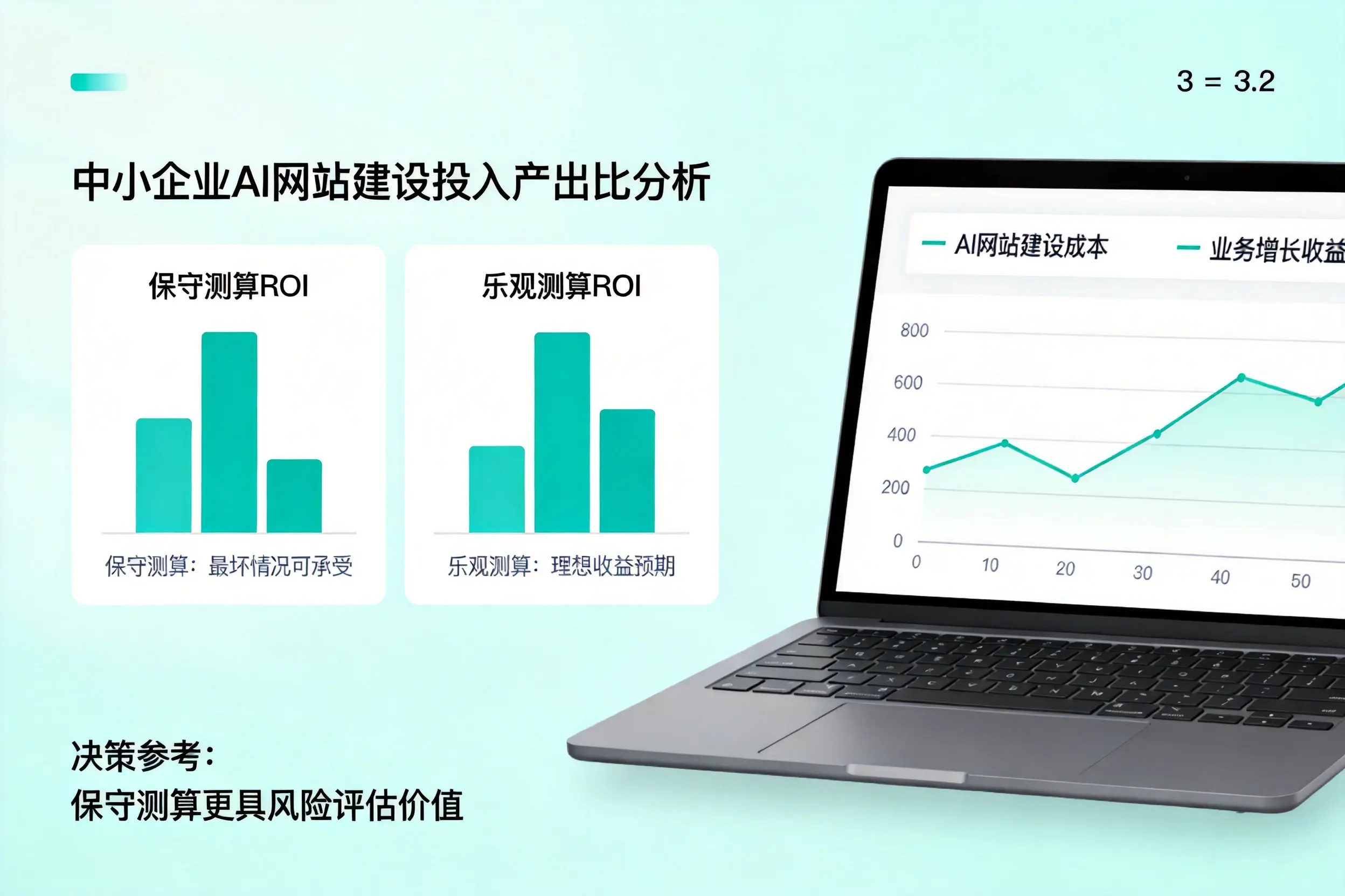 阿勒泰中小企业AI网站建设投入产出比怎么算？先看这份分析
