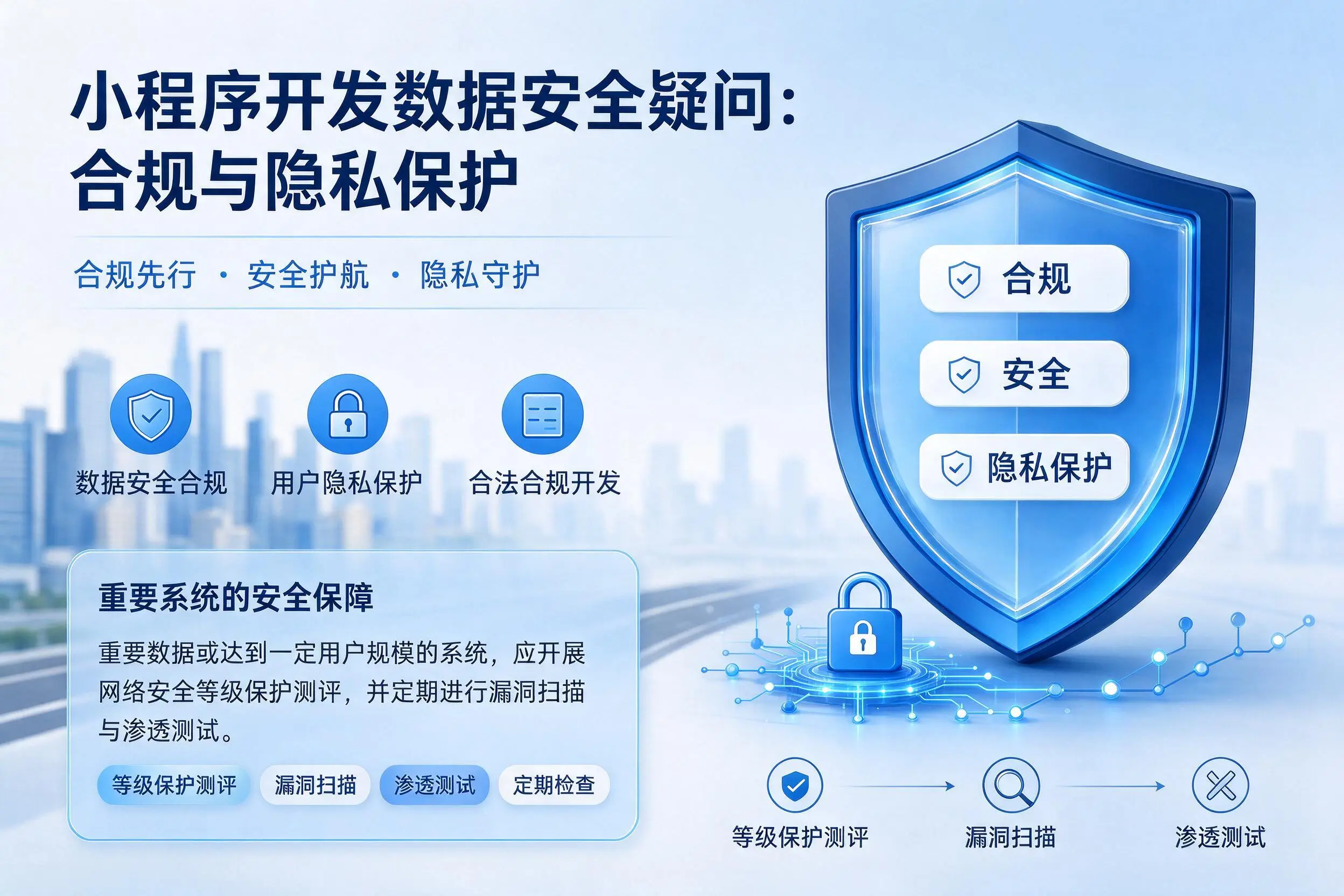 阿勒泰小程序开发数据安全疑问：合规与隐私保护